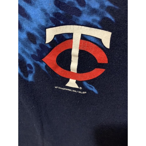 Minnesota Twins‎ Genuine Merchandise Size Men's Large T Shirt Tie Dye Backsplash - Picture 4 of 8